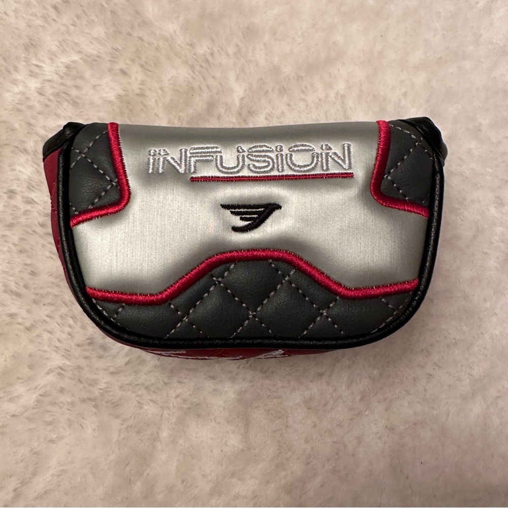 Tommy Armour Infusion Mallet Putter Head cover Magnetic Closure Head Cover NEW